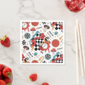 Alice in Wonderland Pattern Servet (Insitu)
