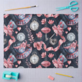 Alice in Wonderland Pattern Tissuepapier (Craft)