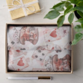 Alice in Wonderland Pattern Tissuepapier (Geschenk)