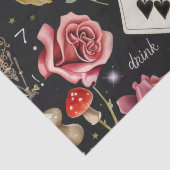 Alice in Wonderland Pattern Tissuepapier (Detail)