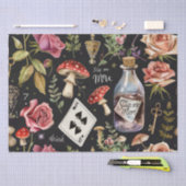 Alice in Wonderland Pattern Tissuepapier (Craft)