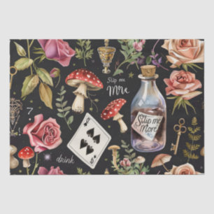 Alice in Wonderland Pattern Tissuepapier