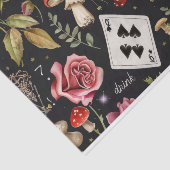 Alice in Wonderland Pattern Tissuepapier (Detail)