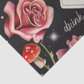 Alice in Wonderland Pattern Tissuepapier (Detail)