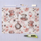 Alice in Wonderland Pattern Tissuepapier (Craft)