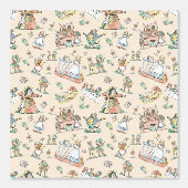 Alice in Wonderland Peel & Stick Wallpaper Behang (Voorkant)