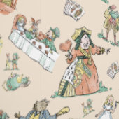 Alice in Wonderland Peel & Stick Wallpaper Behang (Zoom)