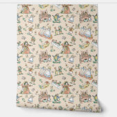 Alice in Wonderland Peel & Stick Wallpaper Behang (Afrollen)