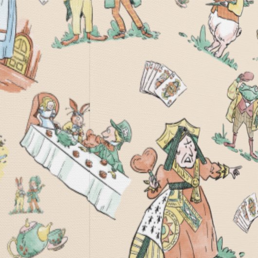 Alice in Wonderland Peel & Stick Wallpaper Behang (Zoom)