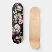 Alice in Wonderland Persoonlijk Skateboard (Voorkant)