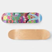 Alice in Wonderland Persoonlijk Skateboard (Horizontaal)