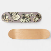 Alice in Wonderland Persoonlijk Skateboard (Horizontaal)