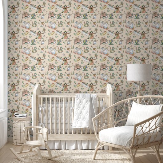Alice in Wonderland Plak-en-rolbehang Behang (Kinderen)