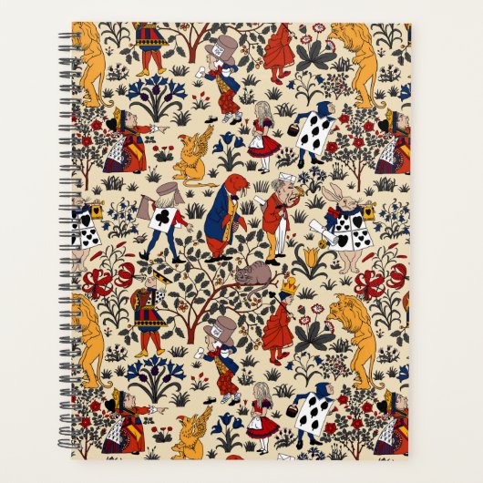 Alice in Wonderland Planner (Voorkant)