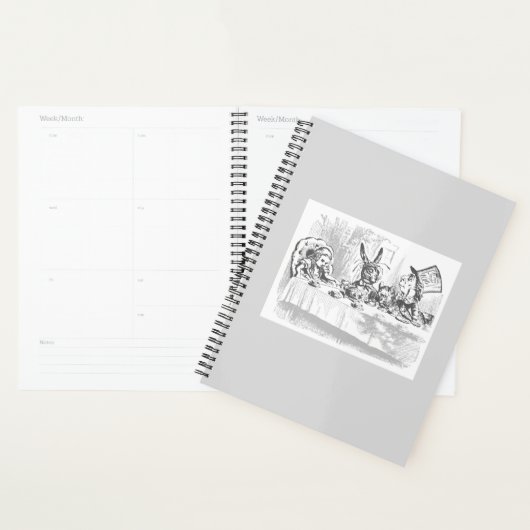  Alice in Wonderland Planner (Display)