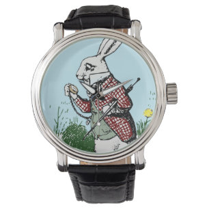 Alice in Wonderland Pocketwatch horloge Wit Konijn