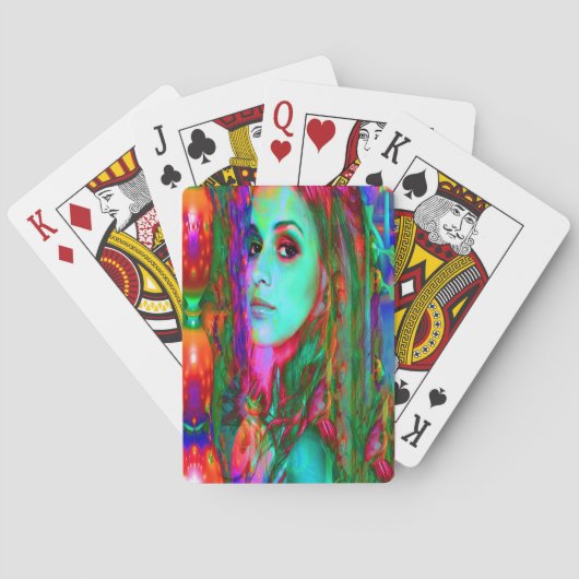 Alice in Wonderland Pokerkaarten (Achterkant)