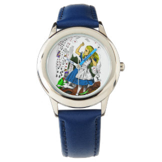 Alice in Wonderland Polshorloge Aanval van Kaarten Horloge
