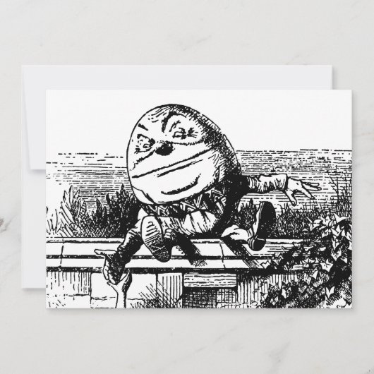  Alice in Wonderland, pompoen tegen de muur (Voorkant)