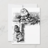 Alice in Wonderland, pompoen tegen de muur (Voorkant)