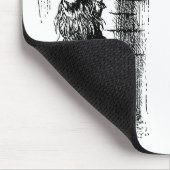  Alice in Wonderland, pompoen tegen de muur Muismat (Hoek)