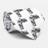 Alice in Wonderland, pompoen tegen de muur Stropdas (Opgerold)