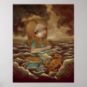 Alice in Wonderland - Pool of Tears Art Print (Voorkant)