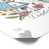  Alice in Wonderland | Post Alice & Florals Poster (Hoek)
