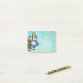 Alice in Wonderland Post-it® Notes (Op bureau)