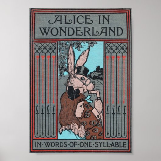 Alice in Wonderland Poster (Voorkant)
