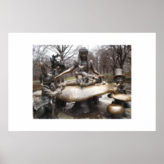 Alice in Wonderland Poster (Voorkant)