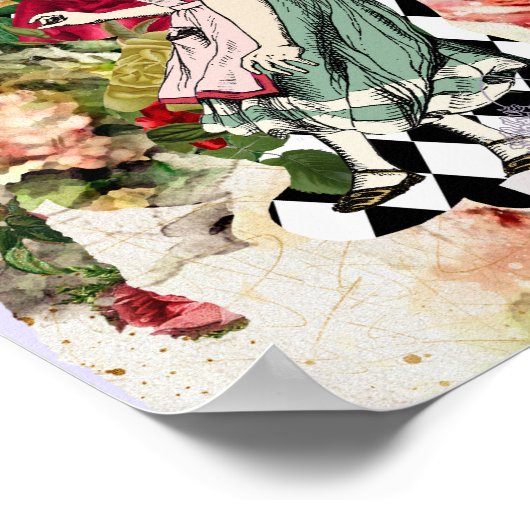 Alice in Wonderland Poster (Hoek)