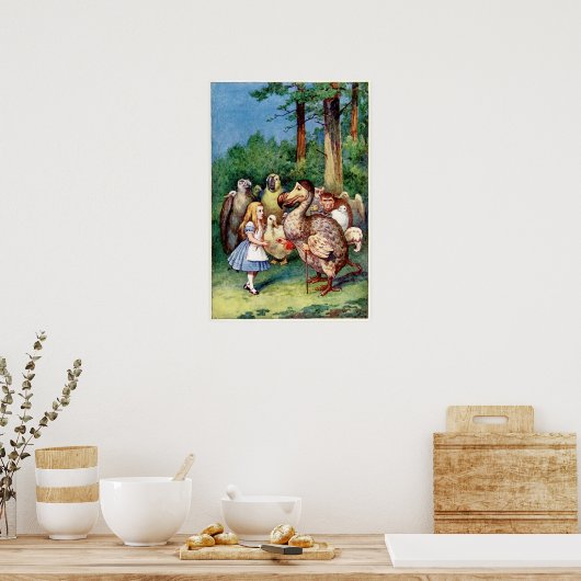 Alice in Wonderland Poster (Keuken)