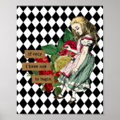 Alice in Wonderland Poster (Voorkant)