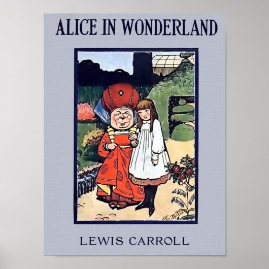 Alice in Wonderland Poster (Voorkant)