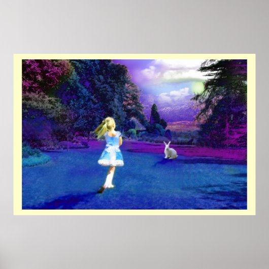 Alice in Wonderland Poster (Voorkant)