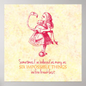 Alice in Wonderland Poster (Voorkant)