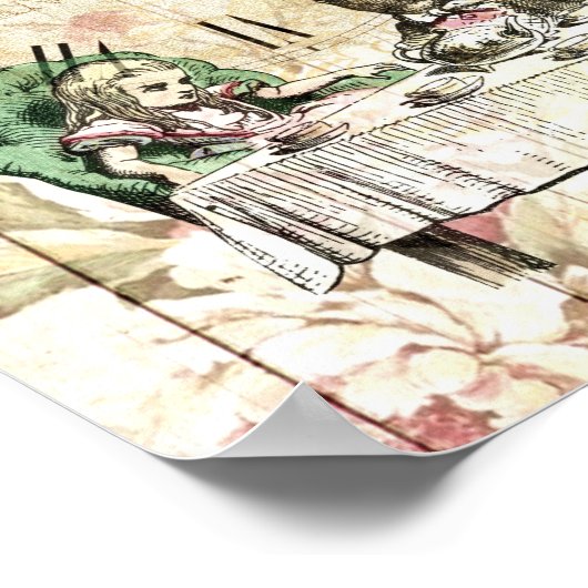  Alice in Wonderland Poster (Hoek)