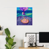 Alice in Wonderland Poster (Thuiskantoor)