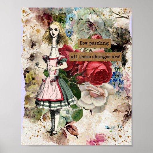  Alice in Wonderland Poster (Voorkant)
