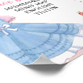 Alice in Wonderland Poster van de Birthday Milesto (Hoek)