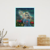 Alice in Wonderland Posterprint Poster (Keuken)