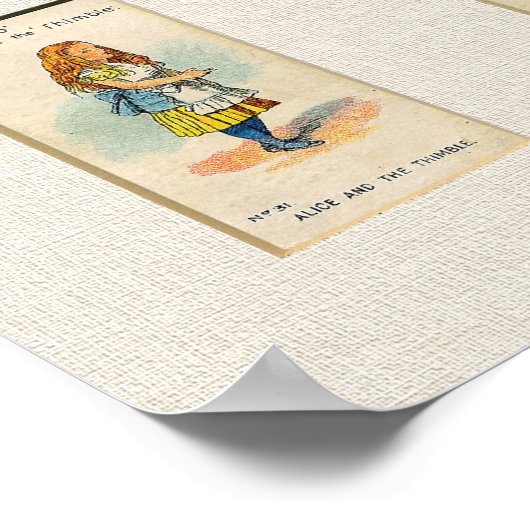 Alice in Wonderland Print (Hoek)