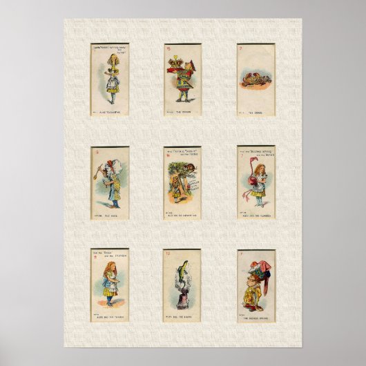 Alice in Wonderland Print (Voorkant)