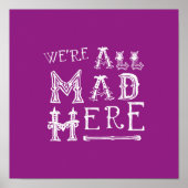 Alice in Wonderland print - was hier allemaal een (Voorkant)