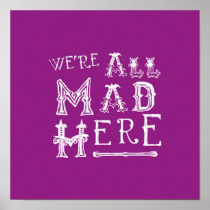 Alice in Wonderland print - was hier allemaal een