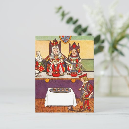 Alice in Wonderland: Proef van het hart Briefkaart (Staand voorkant)