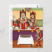 Alice in Wonderland: Proef van het hart Briefkaart (Voorkant / Achterkant)