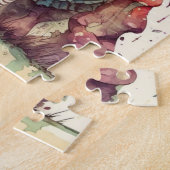 Alice in Wonderland puzzel Legpuzzel (Zijkant)