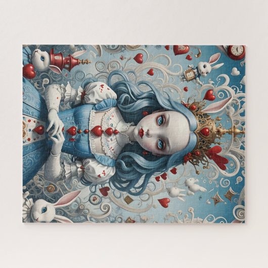 Alice in Wonderland Puzzle Legpuzzel (Horizontaal)